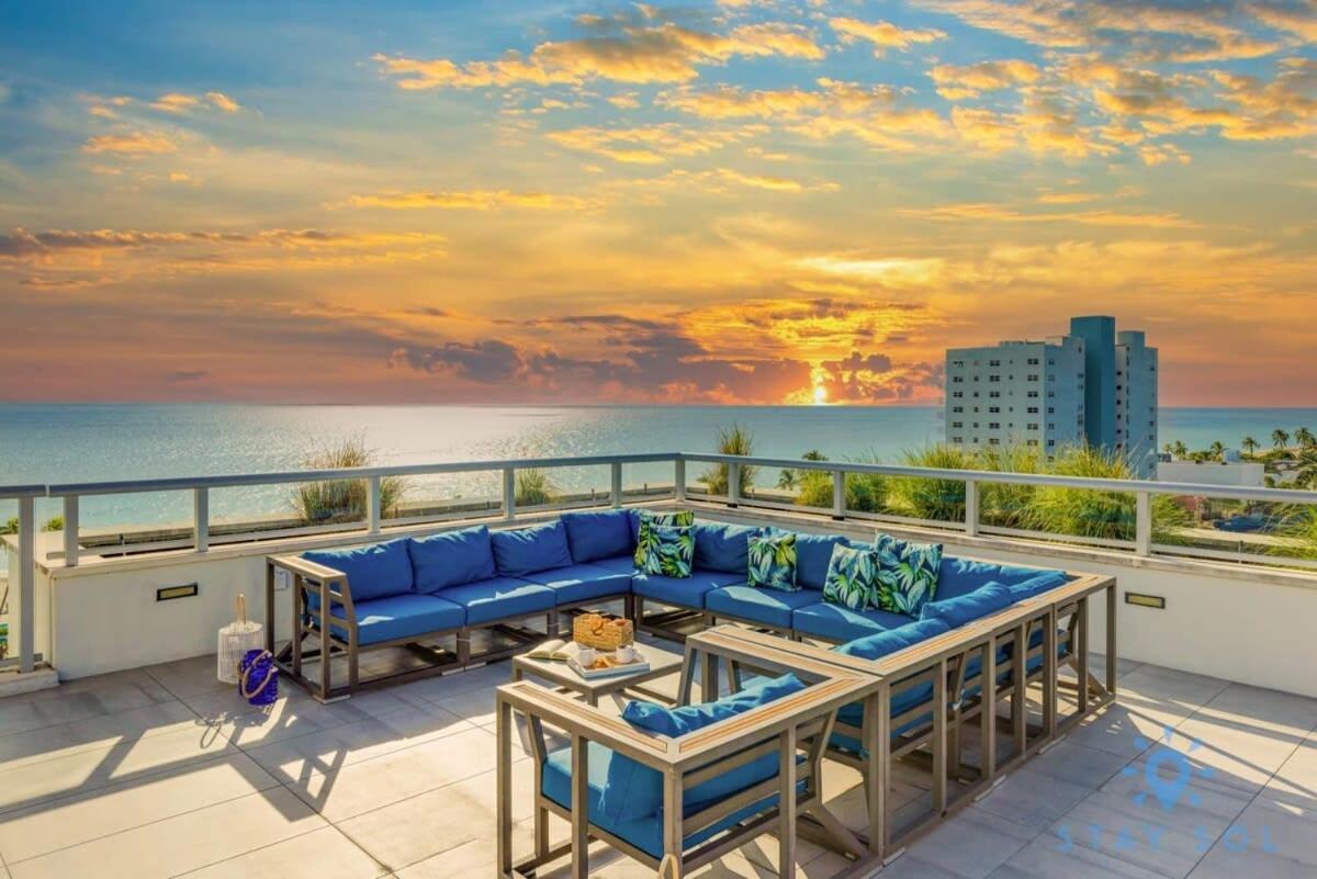 Rooftop Pool - Balcony - Hollywood Beach Broad - Walk Exteriör bild