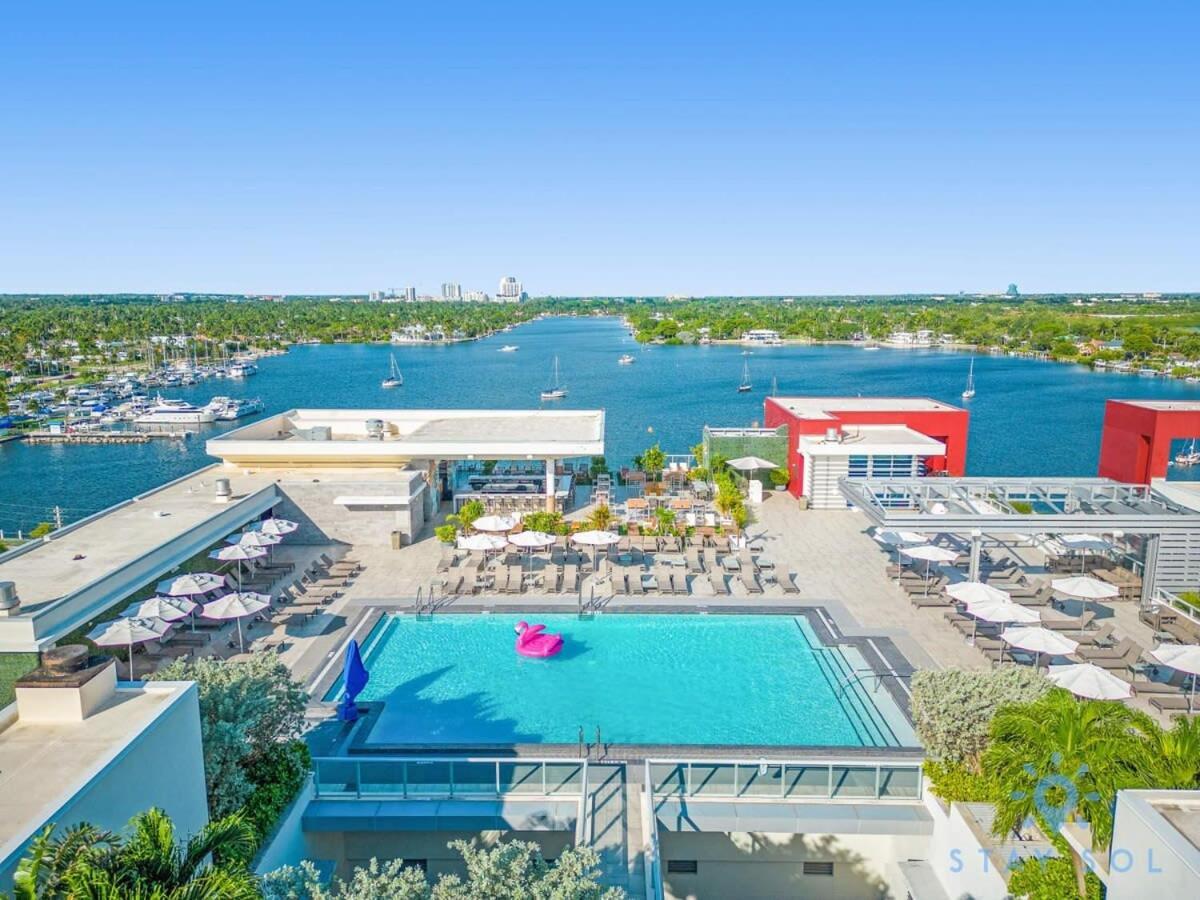 Rooftop Pool - Balcony - Hollywood Beach Broad - Walk Exteriör bild