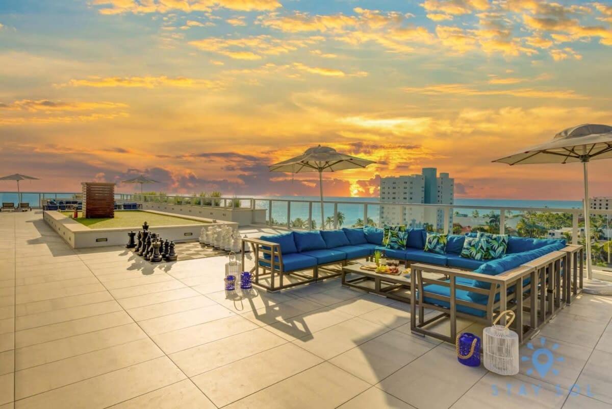 Rooftop Pool - Balcony - Hollywood Beach Broad - Walk Exteriör bild