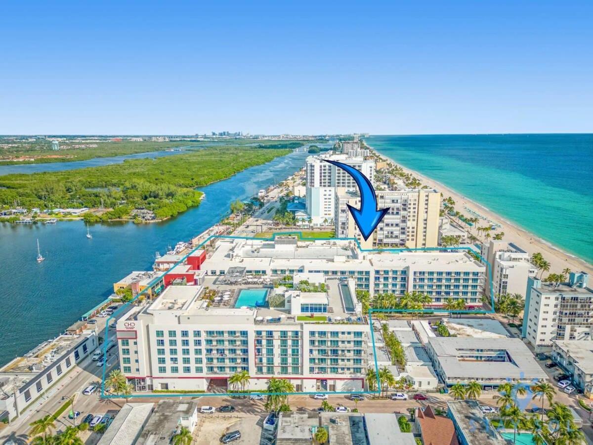 Rooftop Pool - Balcony - Hollywood Beach Broad - Walk Exteriör bild